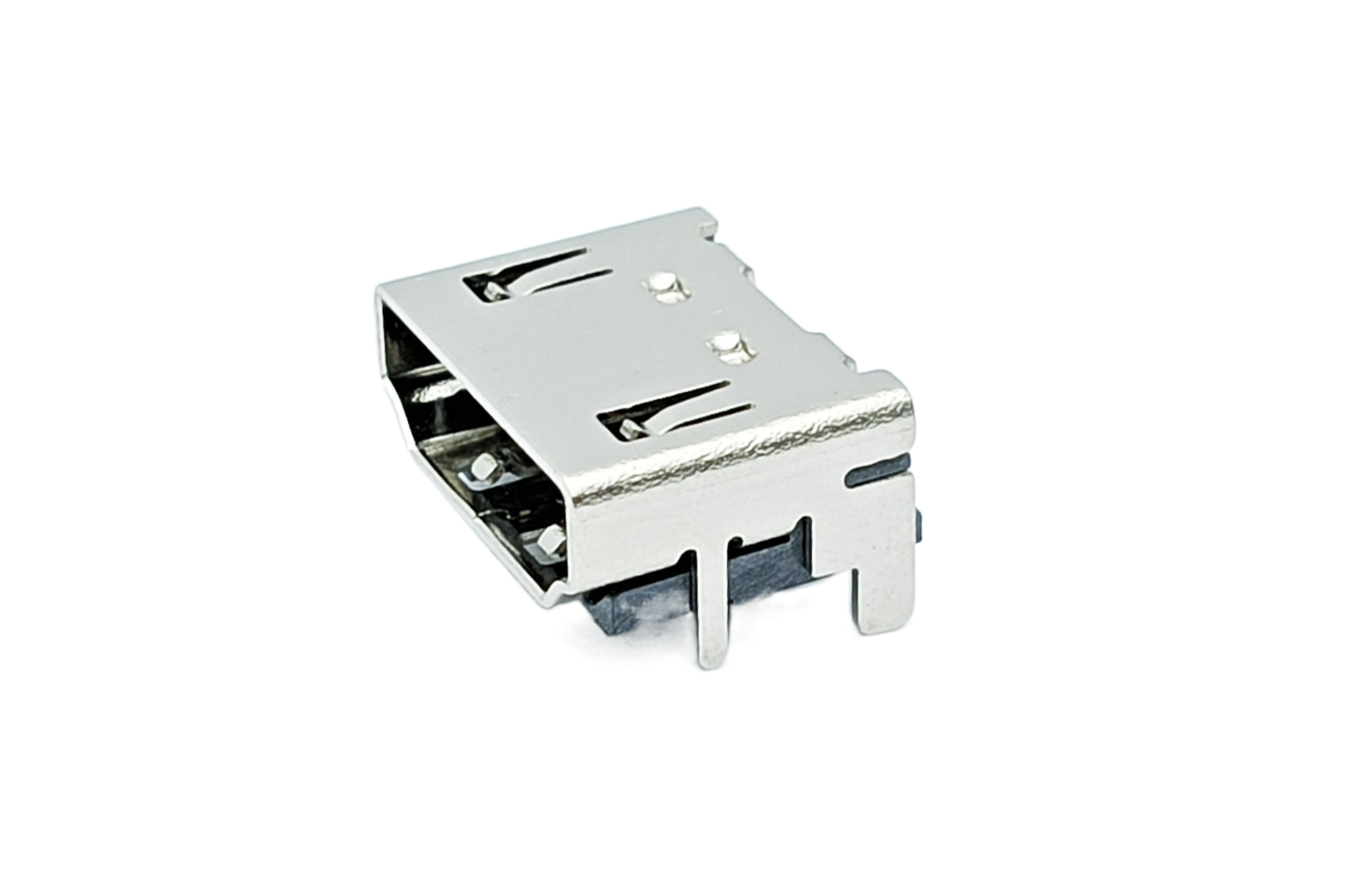 HDMI SMT receptacle with peg