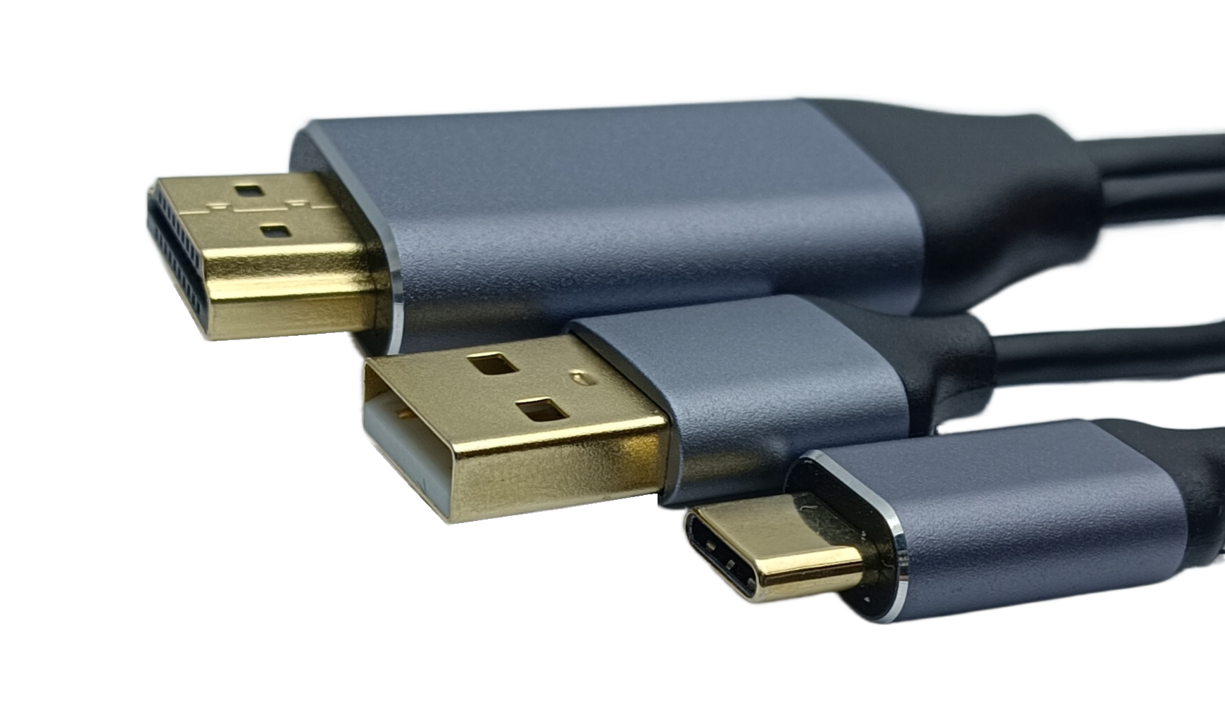 HDMI A male to USB-C male cable