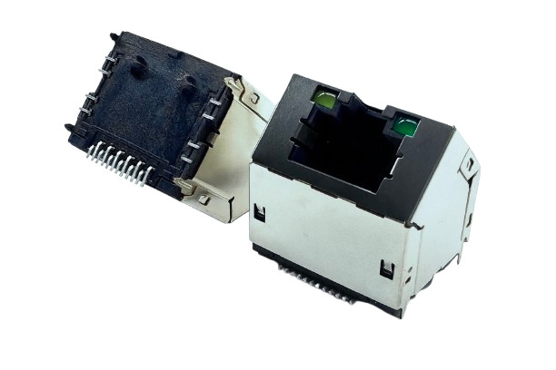 G01-C097-00002 RJ45 180 degree connector